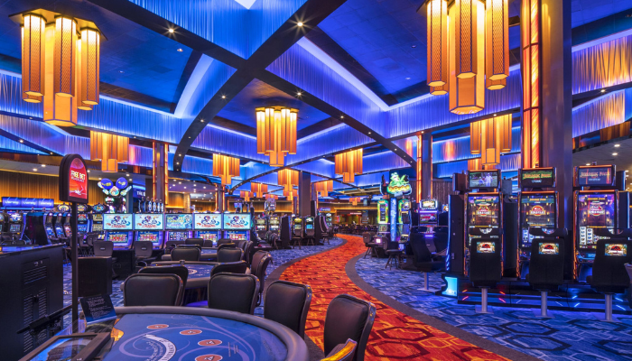 Inside view Spirit Mountain Casino