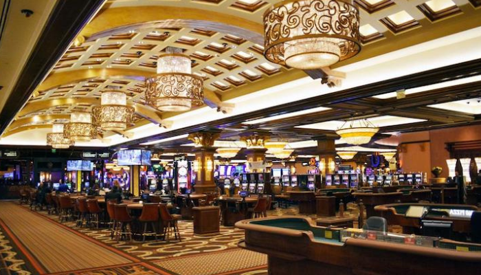 Casino poker area